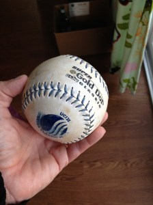 Insert under hip, and ROLL. Ow! Yay!